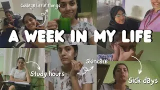 A week in my life • sick days 🤧🤒