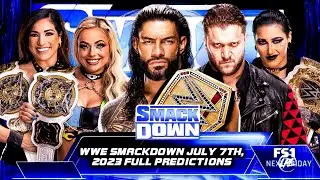 WWE Smackdown July 7, 2023 Full Predictions - Elite Predictor.