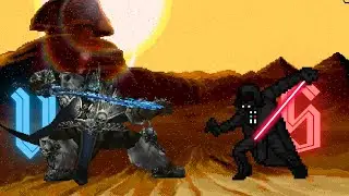 Arthas Lich King VS Darth Vader - Warcraft x Star Wars