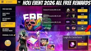 HOLI EVENT 2026AAL10FREE REWARDS होली इवेंट 2026 में 10 मुफ्त रिवॉर्ड्स??