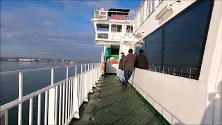 On Board The Red Falcon - Red Funnel Car Ferry - Isle Of Wight - December 2020 | kittikoko