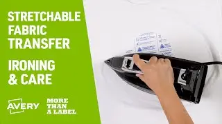 How to Iron-On Stretchable Fabric Transfers with Avery Transfers