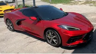 WINDOW TINT ON A NEW C8 CORVETTE STINGRAY🚘🔥