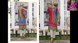Bin Saeed Lawn Kurtis