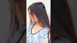 Cute & Simple hairstyle for   all hair types #shorts #hairstyleforbeginners #hairstyleideas