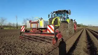 1 Jahr agronsel🎉Kartoffel pflanzen Claas Axion 810