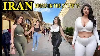 Music, Food & Old Streets 🎶 | Walking Around Vakil Bath, Shiraz Iran