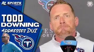 Titans OC Todd Downing Addresses Media For First Time Following DUI