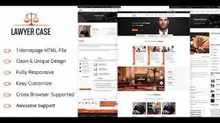 Lawyer Case - Lawyer & Attorney HTML5 Template | Themeforest Website Templates and Themes