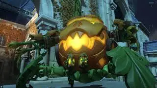 Pumpkin Wrecking ball Skin「 Overwatch Halloween 2018 Costume│Overwatch Legendary skin」