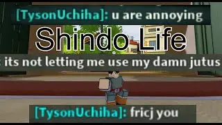Destroying Another Toxic Player In Shindo Life