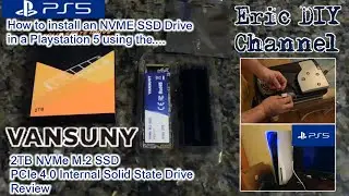 Обзор твердотельного накопителя Vansuny 2 ТБ NVMe + руководство по установке PS5 | Скорость 7300 ...