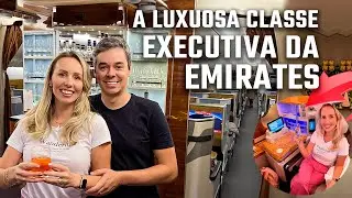 COMO &Eacute; VOAR NA CLASSE EXECUTIVA DO MAIOR AVI&Atilde;O DO MUNDO - A380 DA EMIRATES