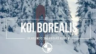 Snowboard review Borealis Koi 2018 (english cc)