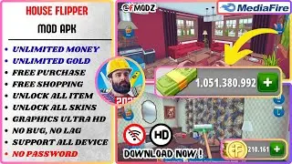 HOUSE FLIPPER MOD APK V 1.582 LATEST 2026 - UNLIMITED MONEY & UNLIMITED COINS