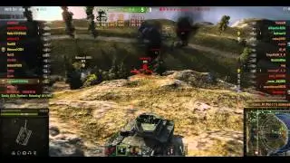 World of Tanks / Type 64 Kills:4 Dmg:4348  (Ace tanker) Map: Cliff