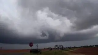 Violently Rotating Supercell