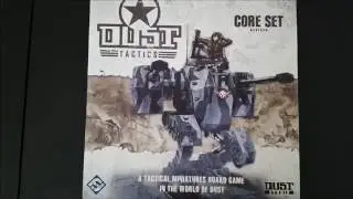 The Unboxing: Dust Tactics Revised Core Set