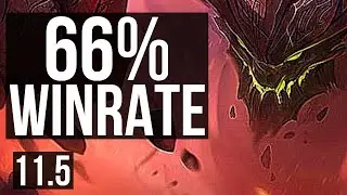 MALPHITE vs SETT (TOP) | 66% winrate, 5/4/18, Rank 12 Malph | TR Diamond | v11.5