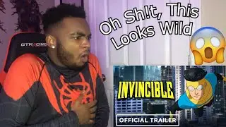 Invincible - Official Trailer (2021) -Reaction!