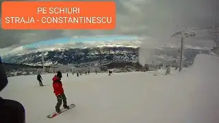 La schi in STRAJA - Coborare pe Partia Constantinescu (Partia 3) #schi