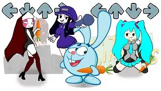 FNF Spooky Battle with KikOriki Characters | Friday Night Funkin' Animation