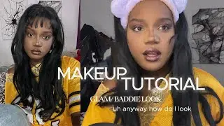 ⋆˚꩜｡ Baddies makeup tutorial *beginner friendly* (chaotic glam makeup tut)