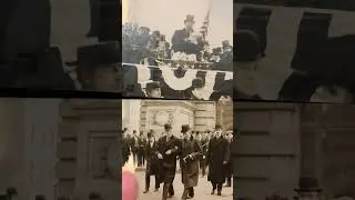 1920s us political RPPCs with flags and men in uniform and suits