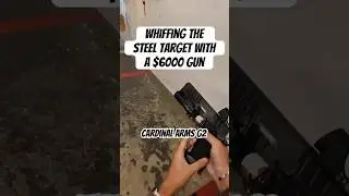 $6000 gun and I still missed the Steel Target | Cardinal Arms G2 #coolgun #newguns #2011