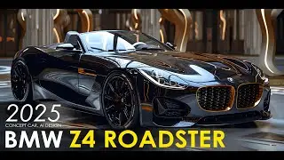BMW Z4 Roadster All New 2025 Concept Car, AI Design