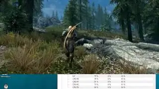Athlon&trade; II X4 631 CPU performance Skyrim Special Edition