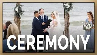 Beach House Wedding Ceremony in Navarre Beach, FL | Sarah + Drake | Destination Wedding Videography