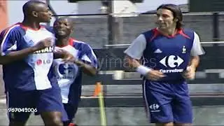 Euro 2004: France v England: Build-up