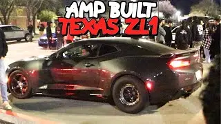 Racing AMP Built ZL1 in My TWIN TURBO Mustang! TX2K25