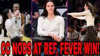 Caitlin Clark&rsquo;s Viral Ref Exchange Sparks Fever&rsquo;s Epic Celebration in LA