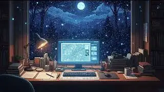 Winter Blizzard Ambience | Icy Howling Wind Sounds for Deep Sleep, Relaxation and Focus Study