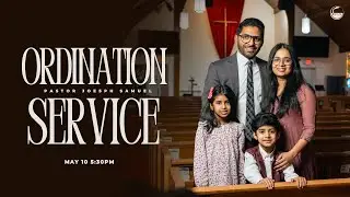 || ORDINATION SERVICE || Dr. JOSEPH SAMUEL || INDIA CHRISTIAN ASSEMBLY || 05/10/2025 || LIVE ||