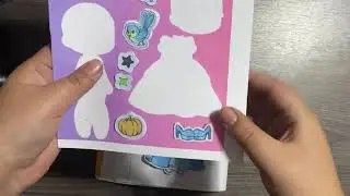 Disney Princess Collection &ndash; Cinderella X Gacha Sticker Book #disneyprincess