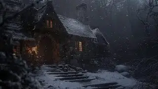 Forest Mist Cottage &mdash; Howling Blizzard Sounds At Forest Mist For Deep Sleep & Relaxation