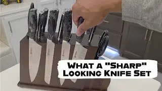 What A Sharp Looking Set! | Piklohas German Carbon Stainless Steel Knives