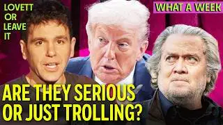 Lovett DESTROYS Trump & His Goons Flirting With A Third Term