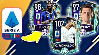 SERIE A TOTSSF IS FINALLY HERE!! 102 RONALDO!! CONCEPT SERIE A DESIGNS!! FIFA MOBILE 20 TOTS!!