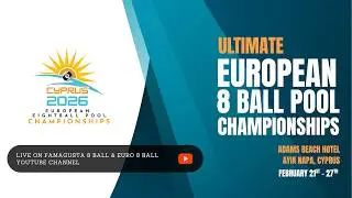 Day 3 | Arena 2 | Session B | Euro 8 Ball