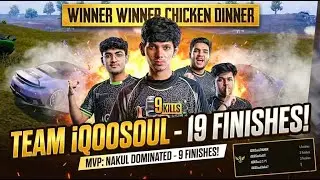 TEAM SOUL 19 KILLS WWCD! 🏆 NAKUL DOMINATES with 9 SOLO FINISHES | BGMI Gameplay Highlights