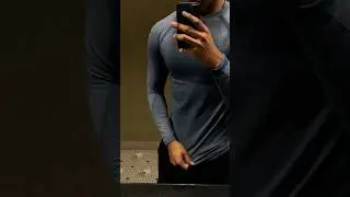 Gymshark|shadow seamless long sleeve shirt|#gymshark #onxy #gymday #vlog #motivation #cutting