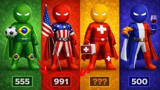 Stickman Party 🎮 New Tournament Mode | 1&ndash;4 Players Mini Games | Part 5