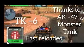 Team battle with TK-6  | Monster tank | AK &ndash;47 | Madhyanchal team | Gaming Universe