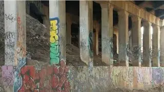 City of Atlanta cleans out homeless encampments under bridges