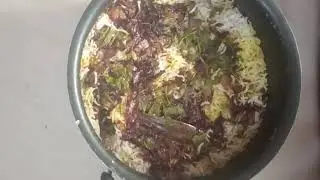 Mutton dum biryani  entho  tastyga  restaurant style lo #diy#youtube #trending #subscribe😋