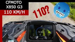 Čtyřkolka CFMOTO X850 G3 🔥JEDE 110 ? OTEVŘENÁ NA PLNÝ VÝKON🔥